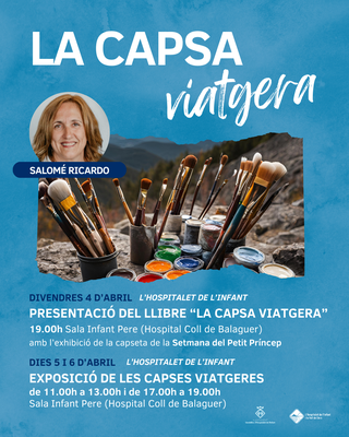 <bound method DexterityContent.Title of <Event at /fs-hospitalet_infant/hospitalet_infant/es/agenda/exposicio-de-les-la-capses-viatgeres-de-salome-ricardo-dies-5-i-6-dabril-de-11-00h-a-13-00h-i-de-17-00h-a-19-00h-a-lhospitalet-de-linfant>>.